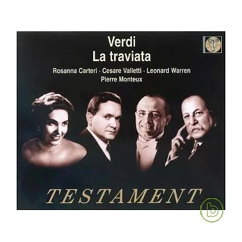 Giuseppe Verdi : La Traviata / Rosanna Carteri , Cesare Valletti , Leonard Warren , Astrid Varnay , Raymond Keast (2CD)