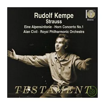 Richard Strauss : Alpensymphonie op.64 / Alan Civil / Rudolf Kempe / Royal Philharmonic Orchestra