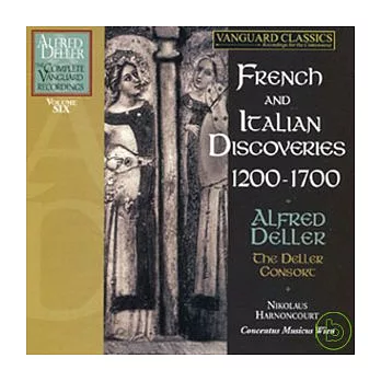 Alfred Deller: The Complete Vanguard Recordings Vol.6, English and Italian Discoveries 1200-1700 / Alfred Deller (6CD)