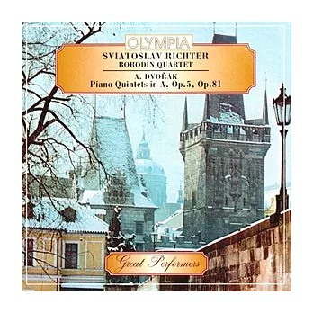 Dvorak: Piano Quintets / Sviatoslav Richter / Andrei Abramenkov / Valentin Berlinsky / Mikhail Kopelman (OLYMPIA)