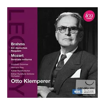 Brahms: Ein Deutsches Requiem, etc./ Klemperer, Cologne Radio Symphony Orchestra