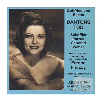 Einem: Dantons Tod (2CD) / Schoffler / Patzak / Cebotari / Weber