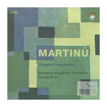 Bohuslav Martinu: Complete Symphonies / Neeme Jarvi & Bamberg Symphony Orchestra (3CD)