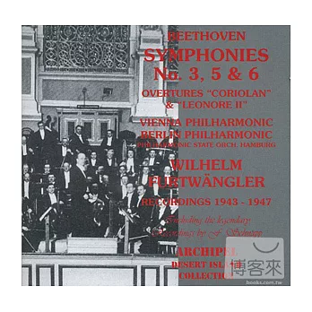 Beethoven: Symphonies No. 3, 5 & 6 (2CD) / Wilhelm Furtwangler