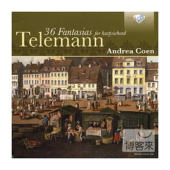 Telemann: 36 Fantasias for Harpsichord / Andrea Coen (3CD)