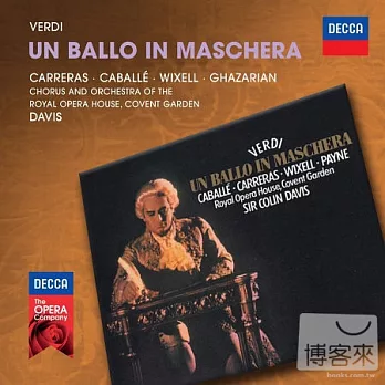 Verdi: Un ballo in maschera / Carreras / Caballe / Wixell / Ghazarian / Sir Colin Davis (2CD)