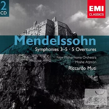 Mendelssohn: Symphony 3-5 - 5 Overtures / Riccardo Muti (2CD)