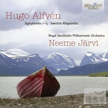 Hugo Alfven: Complete Symphonies, Swedish Rhapsodies & etc. / Neeme Jarvi & Royal Stockholm Philharmonic Orchestra (5CD)