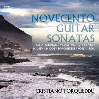 Novecento Guitar Sonatas / Cristiano Porqueddu (5CD)