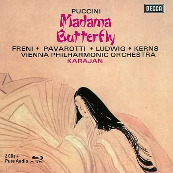 Puccini: Madama Butterfly / Luciano Pavarotti, Freni, Ludwig / Karajan / Wiener Philharmoniker (2CD+1BD audio)