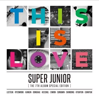 SUPER JUNIOR / 第七張正規專輯特別版「THIS IS LOVE」(C版/台壓版 CD+DVD) 希澈版(I)