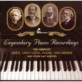 Legendary piano recordings by Grieg,Saint-Saens,Debussy and Massenet / Grieg, Saint-Saens (2CD)