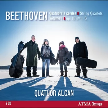 Beethoven complete string quartet Vol.1 / Alcan string quartet (2CD)