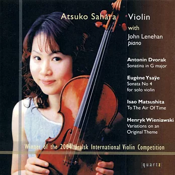 Dvorak, Wieniawski, Ysaye: Works for Violin & Piano