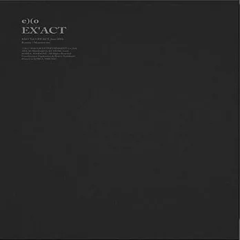 第三張正規專輯『EX’ACT』 (韓文台壓版/ Monster ver版) (CD)