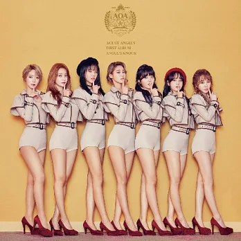 AOA / ANGEL’S KNOCK台灣獨占A版 [台灣獨占限定封面+CD+韓版贈品+台灣獨占贈品: 大型雙面精美2017年曆海報1張]