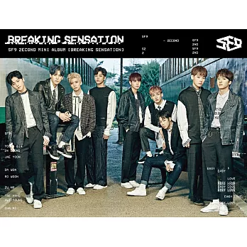 SF9 / Breaking Sensation 台灣獨占限定盤 (CD+DVD)