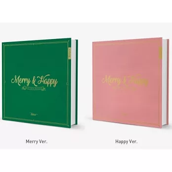 TWICE / 正規一輯 Merry & Happy【Heart Shaker】聖誕改版套裝(韓國進口版)