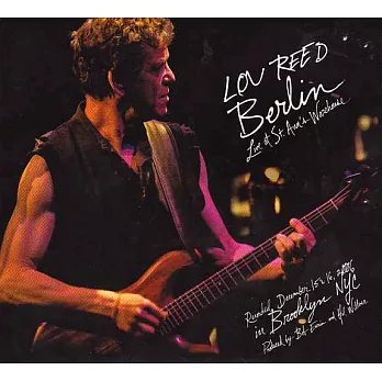 LOU REED / BERLIN : LIVE AT ST.ANNE`S WAR (進口版CD)