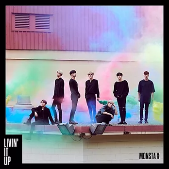 日版 MONSTA X - LIVIN’ IT UP [CD+DVD初回限定盤A] (日本進口版)