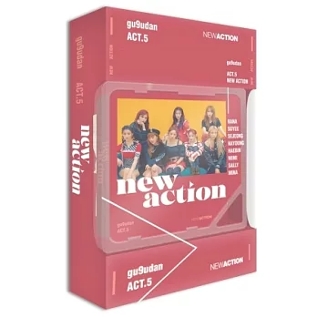 GUGUDAN ACT.5 NEW ACTION 迷你三專 音樂卡 (韓國進口版)