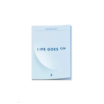 韓國進口樂譜 BTS 防彈少年團 原創鋼琴譜 【LIFE GOES ON】(韓國進口版)