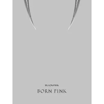BLACKPINK -BORN PINK (2ND ALBUM) (韓國進口版) 一般通路 GRAY VER