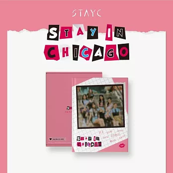 STAYC -  STAY IN CHICAGO (STAYC 1ST PHOTOBOOK) 寫真書 (韓國進口版)