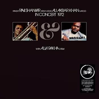 Ravi Shankar & Ali Akbar Khan / In Concert 1972 (2023 Remaster) [Bf23 Ex] (2LP)