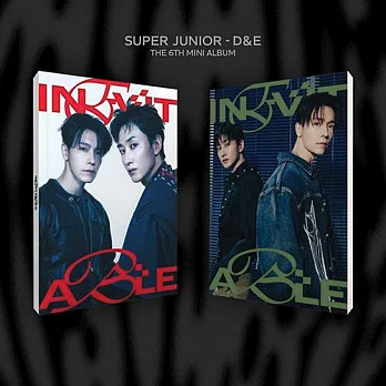 東海&銀赫 SUPER JUNIOR-D&E - [INEVITABLE] 迷你六輯 兩版合購 (韓國進口版)