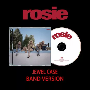 朴彩英 ROSE (BLACKPINK) ROSIE（BAND COVER）JEWEL CASE CD版 (美國進口版)