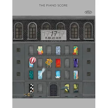 韓國進口樂譜 THE PIANO SCORE SEVENTEEN 17 IS RIGHT HERE 鋼琴譜 VOL.2 (韓國進口版)
