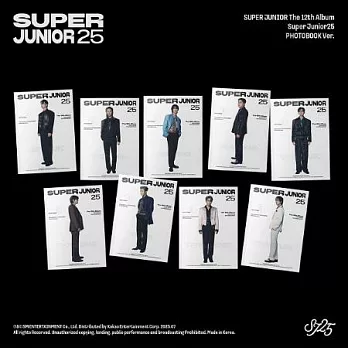 SUPER JUNIOR / 第十二張正規專輯＂Super Junior25＂ (PHOTOBOOK Ver.)