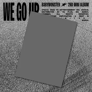 BABYMONSTER - [WE GO UP] 迷你二輯【POSTCARD VER】(韓國進口版)