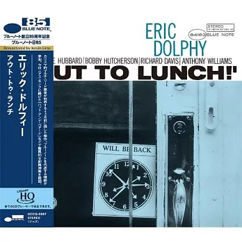 艾瑞克．杜菲【天才薩克斯風手】/ 外出午餐 【UHQ-CD/ Blue Note-85周年系列】RVG錄音瑰寶經典名盤/★AMG-5星最高評價經典推薦!、企鵝爵士評鑑4星祟高評價!、滾石爵士評鑑5星最高評價!、流行音樂百科全書5星滿分推薦! (UHQ-CD)