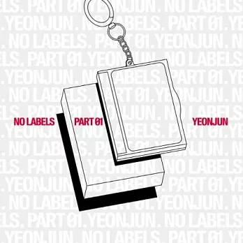 然竣 YEONJUN（TXT）- NO LABELS: PART 01 【PHOTOCARD CASE VER】隨機版 (韓國進口版)