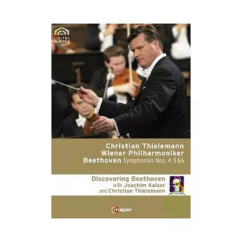提勒曼指揮貝多芬第四~六號交響曲＆紀錄片/ 提勒曼（指揮）維也納愛樂管弦樂團 (進口版, 無中文字幕) 3DVD
