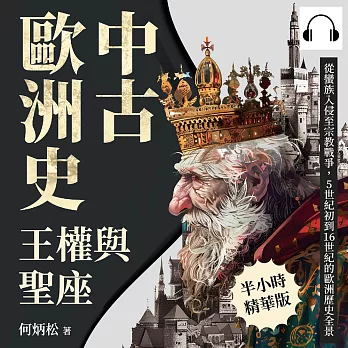 中古歐洲史──王權與聖座：從蠻族入侵至宗教戰爭，5世紀初到16世紀的歐洲歷史全景 (有聲書)