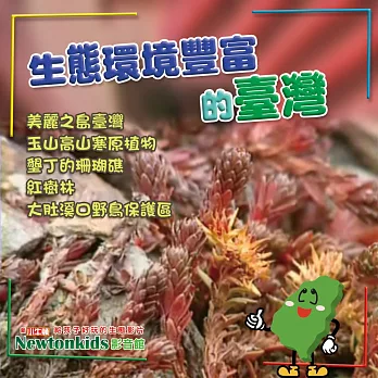 生態環境豐富的臺灣 (影片)