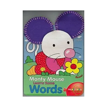 Monty Mouse Learns Some Words (Board Book)
