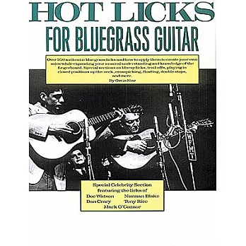 Hot Licks for Bluegrass Guitar