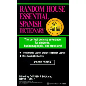 Random House Essential Spanish Dictionary