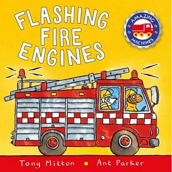 Flashing fire engines /