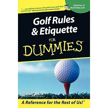 Golf Rules & Etiquette for Dummies