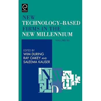 New Technoloogy-Based Firms In The New Millennium