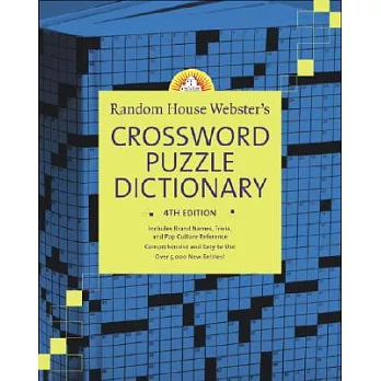 Random House Webster’s Crossword Puzzle Dictionary