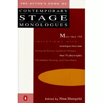 The Actor’s Book of Contemporary Stage Monologues