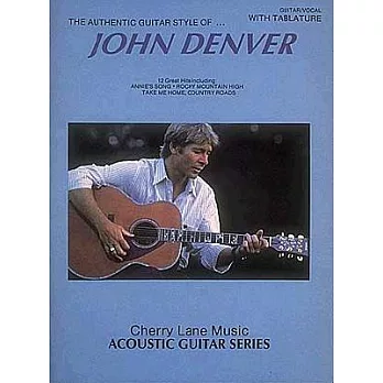 John Denver Authentic Guitar Style