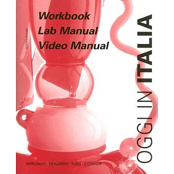 Oggi in Italia: A First Course in Italian : Workbook/Lab Manual/Video Manual