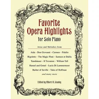 Favorite Opera Highlights for Solo Piano